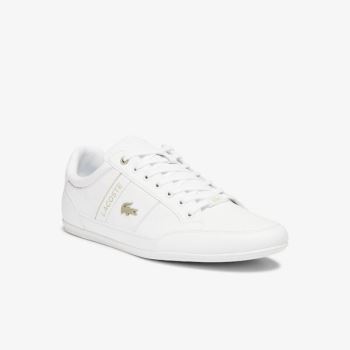 Lacoste Chaymon Sentetik and Deri Sneakers Beyaz Beyaz | dUOE3gtP