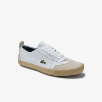 Lacoste Contest Deri and Süet Sneakers Beyaz Beyaz | lHpRT8AA