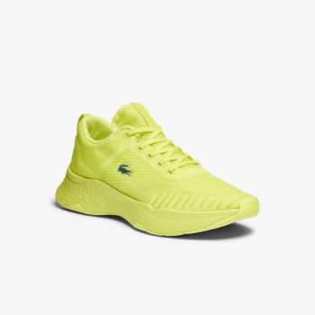 Lacoste Court-Drive Fly Tekstil Sneakers Açık Sarı Açık Sarı | mI8A6Zh7