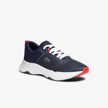 Lacoste Court-Drive Tekstil Sneakers Lacivert Beyaz | DWWpqY42