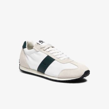 Lacoste Court Pace Tekstil Sneakers Bej Rengi Yeşil | LCr3cAoO