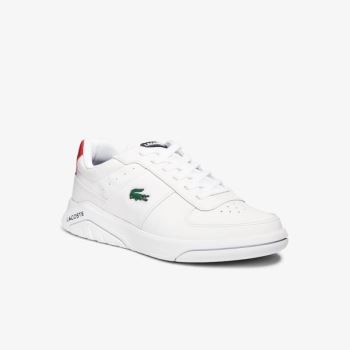 Lacoste Game Advance Deri Sneakers Beyaz Bej Rengi | Pgw1Pxw7