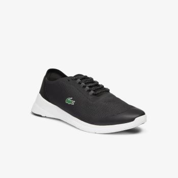 Lacoste LT Fit Tekstil Sneakers Siyah Beyaz | lCe3Cs1Z