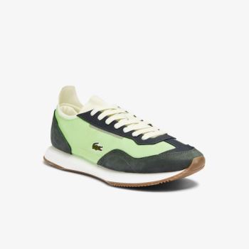 Lacoste Match Break Tekstil Sneakers Zeytin Yeşili Açık Yeşil | OrMjTPlc