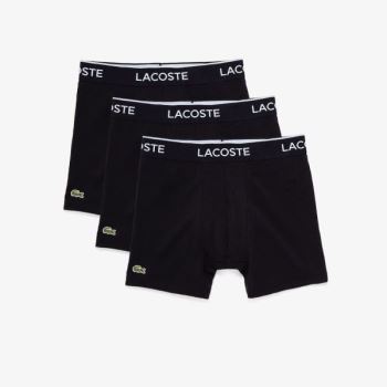 Lacoste Pack of 3 Boksör Külot Siyah | S5lyCTu2