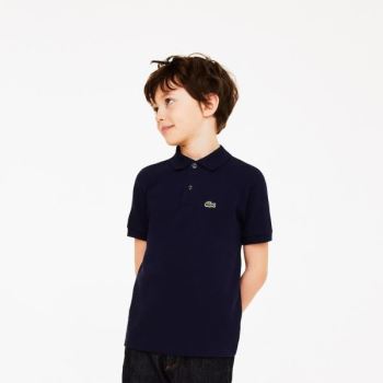 Lacoste Petit Piqué Polo Lacivert Mavi | lmqXbaCM