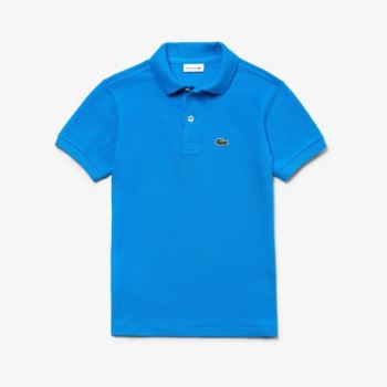 Lacoste Petit Piqué Polo Mavi | JFzU8kRv