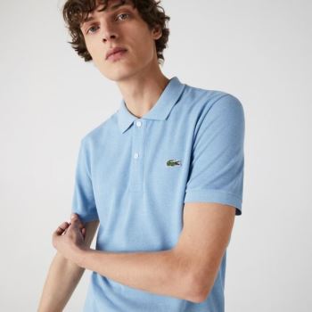 Lacoste Slim Fit Polo in Petit Piqué Mavi | qgYoClwV