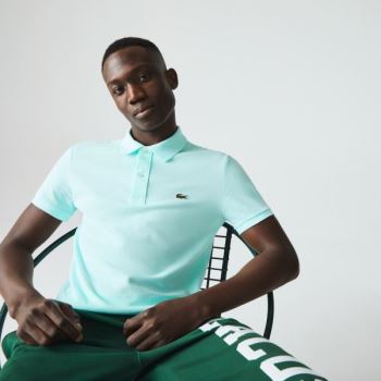 Lacoste Slim Fit Polo in Petit Piqué Turkuaz | owg8zKQt