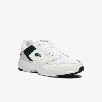 Lacoste Storm 96 Lo Mesh Colour-Pop Sneakers Beyaz | n9s8XMHp