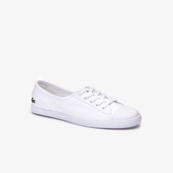 Lacoste Ziane Kanvas Sneakers Beyaz | y0A39uDX