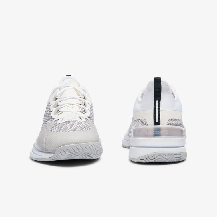 Lacoste AG-LT 21 Ultra Tekstil Sneakers Beyaz Gri | 2AMQbkue