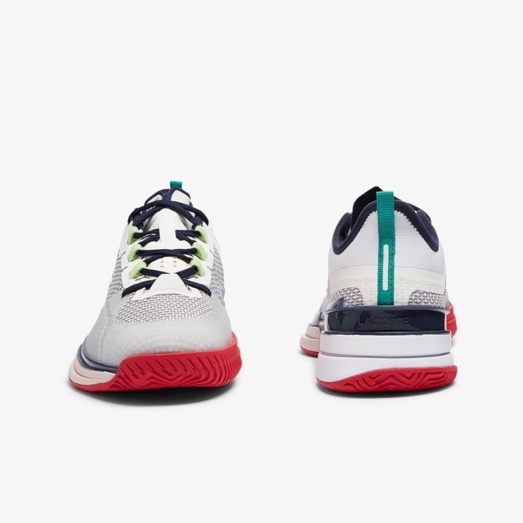 Lacoste AG-LT 21 Ultra Tekstil Sneakers Beyaz Mercan | kpTpieZ3