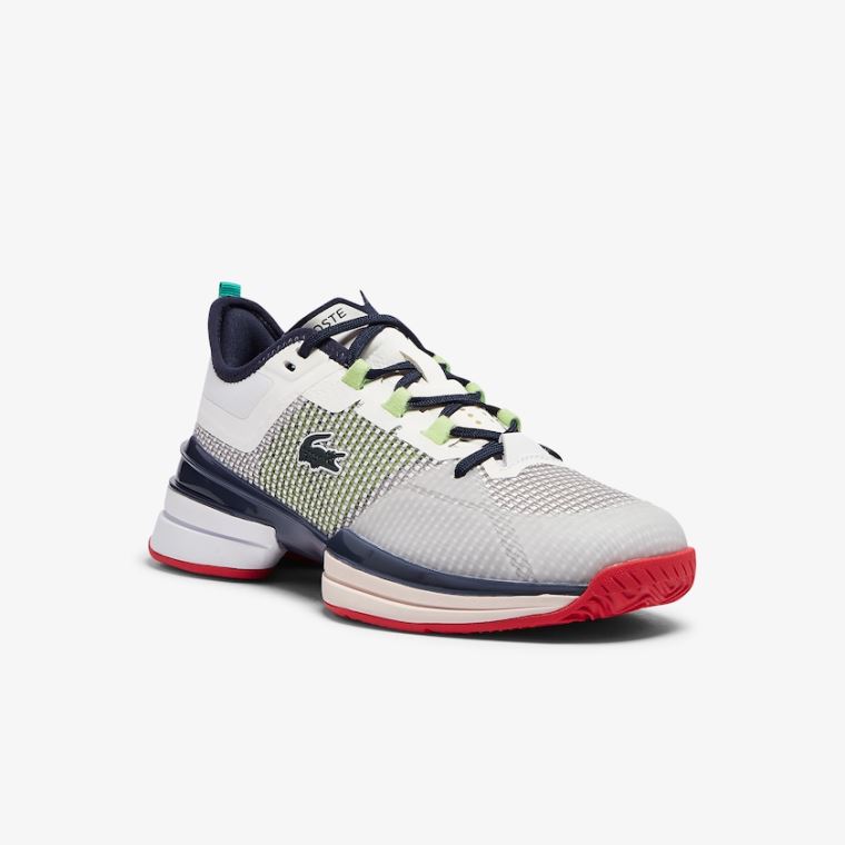 Lacoste AG-LT 21 Ultra Tekstil Sneakers Beyaz Mercan | kpTpieZ3