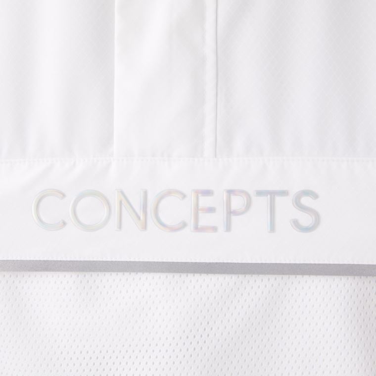 Lacoste CONCEPTS Collaboration Crocodile Print Rüzgarlık Beyaz | 2hAgdakq