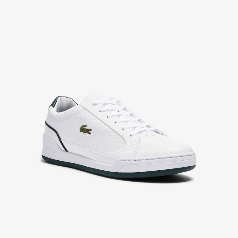 Lacoste Challenge Deri Sneakers Beyaz | yVZafk9K