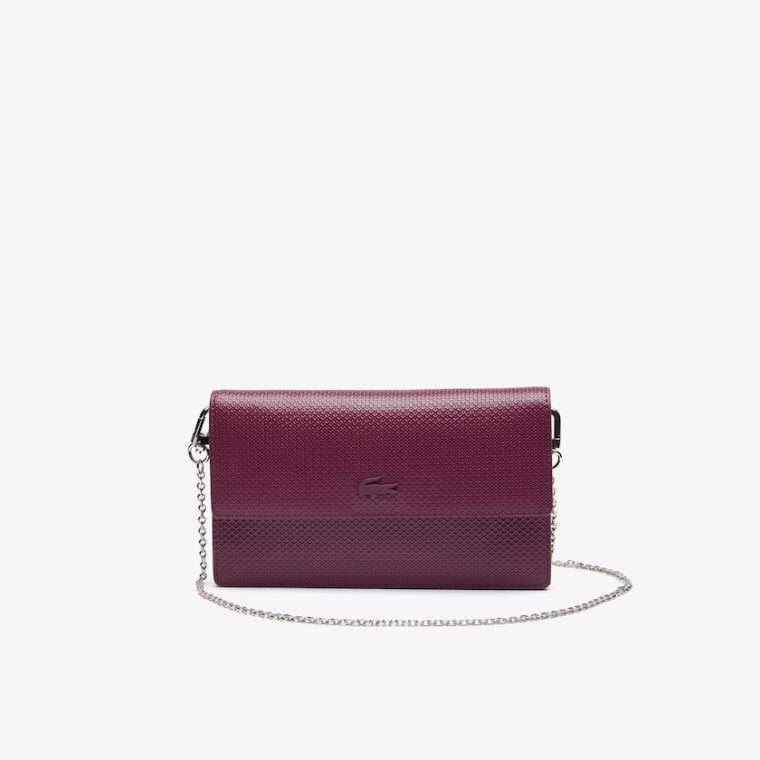 Lacoste Chantaco Chain Clutch Küpe Çiçeği | zxrnqnXF