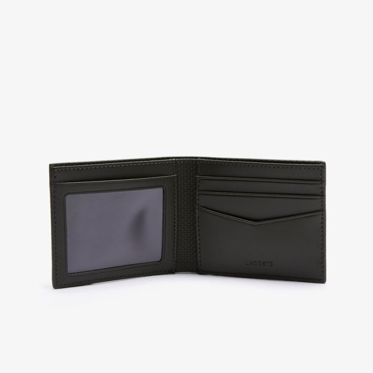 Lacoste Chantaco Small Graphic Piqué Deri Wallet Zeytin Yeşili | 7zaEbaP8