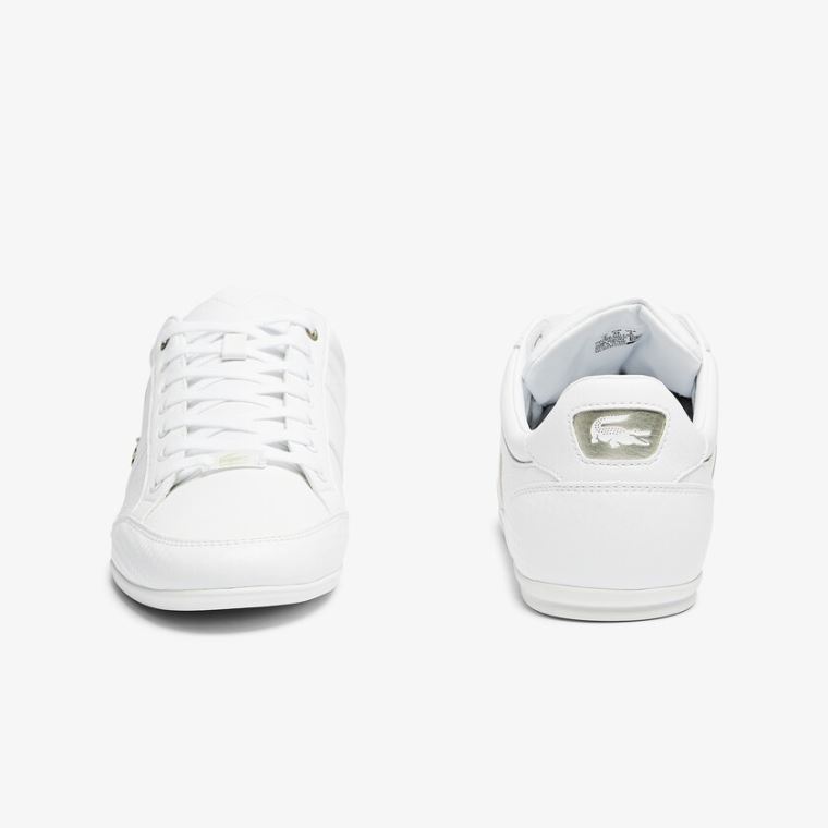 Lacoste Chaymon Sentetik and Deri Sneakers Beyaz Beyaz | dUOE3gtP