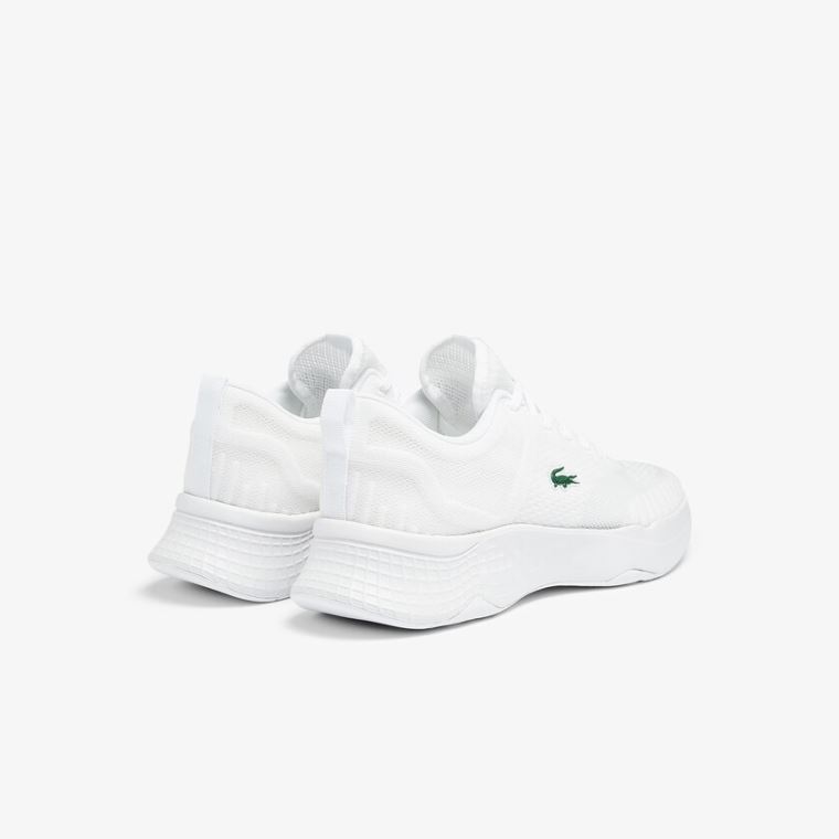 Lacoste Court-Drive Fly Tekstil Sneakers Beyaz | mbi1M6YM