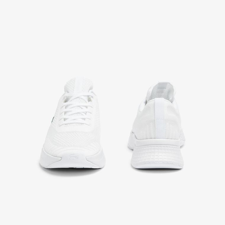 Lacoste Court-Drive Fly Tekstil Sneakers Beyaz | mbi1M6YM