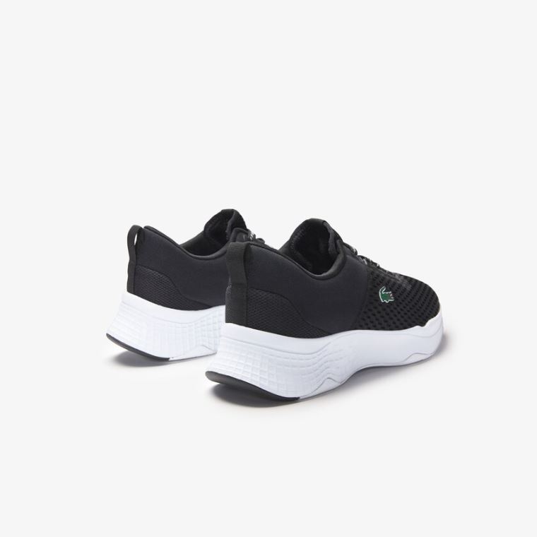 Lacoste Court-Drive Tekstil Sneakers Siyah Beyaz | wbriiwNu