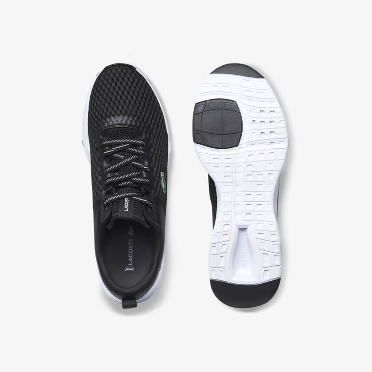 Lacoste Court-Drive Tekstil Sneakers Siyah Beyaz | wbriiwNu