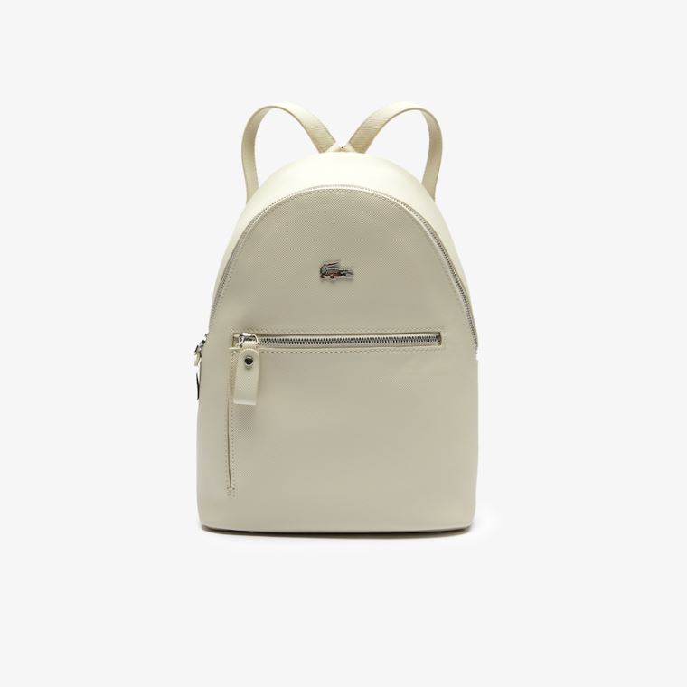 Lacoste Daily Klasik Coated Piqué Kanvas Backpack Haki Yeşil | q4bV7vpO