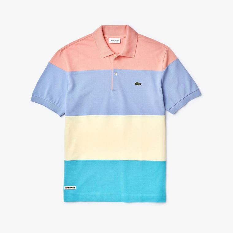 Lacoste Fresh And Light Pamuklu Piqué Klasik Fit Polo Shirt Turkuaz Sarı Mor Pembe | 2wUTHCq2