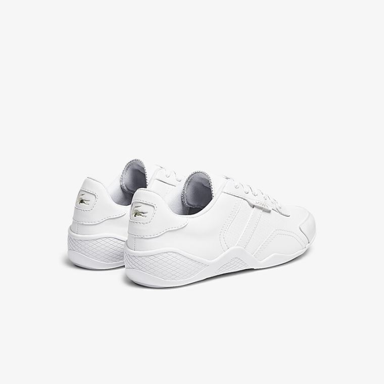 Lacoste Hapona Deri and Sentetik Sneakers Beyaz | ReVkhHfN