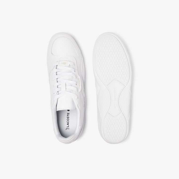 Lacoste Hapona Deri and Sentetik Sneakers Beyaz | ReVkhHfN