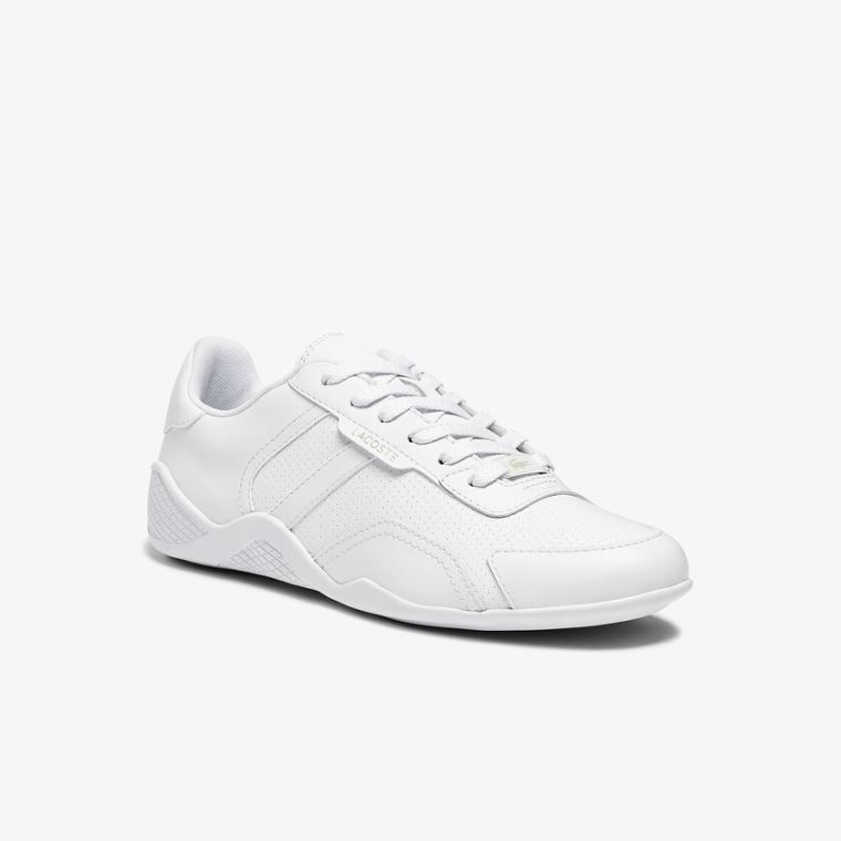 Lacoste Hapona Deri and Sentetik Sneakers Beyaz | ReVkhHfN