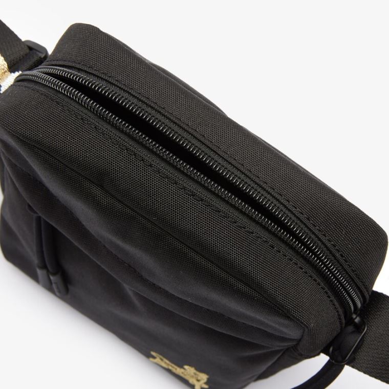 Lacoste Klasik Camera Bag Siyah Altın | r1wN1DEz