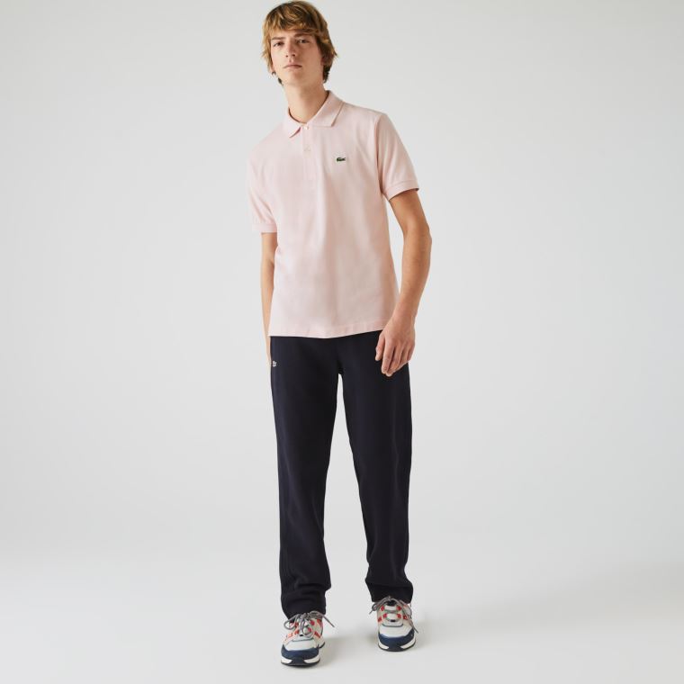 Lacoste Klasik Fit L.12.12 Polo Shirt Açık Pembe | fTbvZBRu