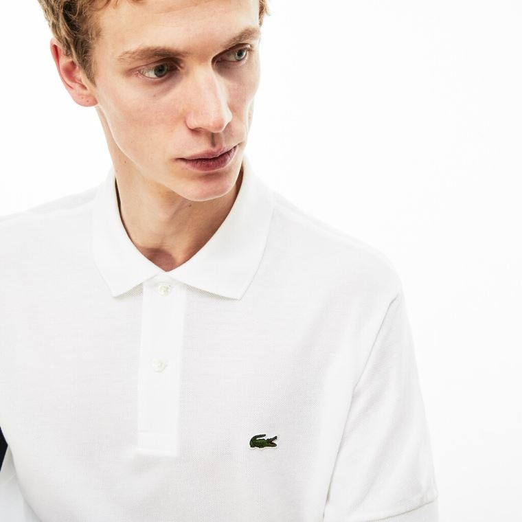 Lacoste Klasik Fit L.12.12 Polo Shirt Beyaz | hITKMyNs