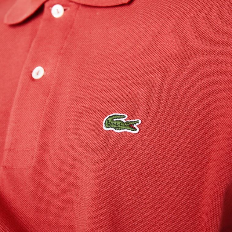 Lacoste Klasik Fit L.12.12 Polo Shirt Kırmızı | V7Ff1WaN