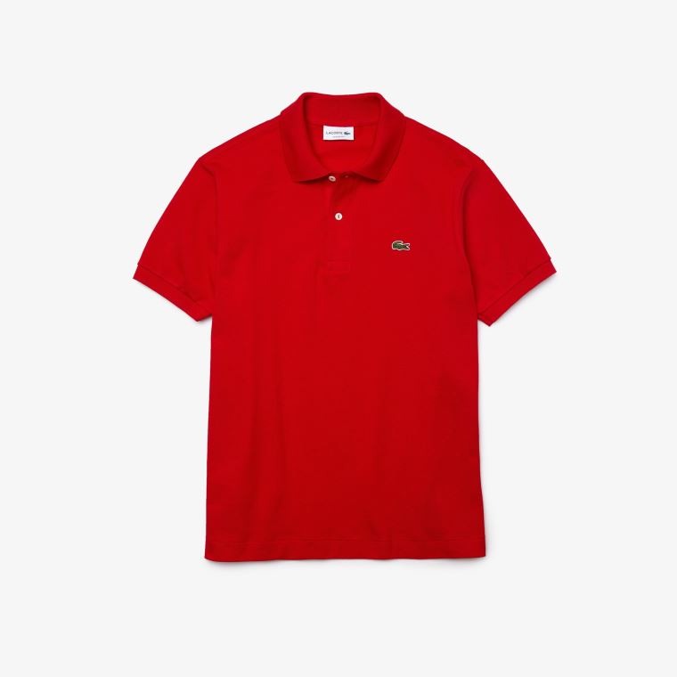 Lacoste Klasik Fit L.12.12 Polo Shirt Kırmızı | vPdJ1HoY