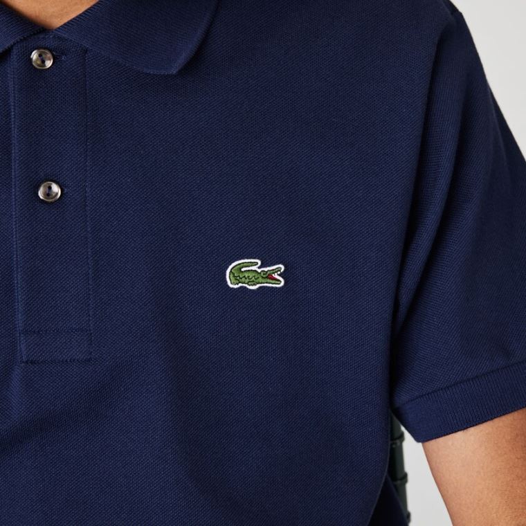 Lacoste Klasik Fit L.12.12 Polo Shirt Mavi | 2QYMwyU2