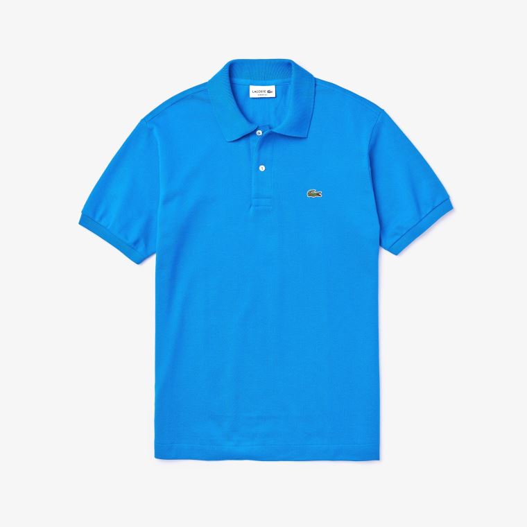 Lacoste Klasik Fit L.12.12 Polo Shirt Mavi | lU82bOKs