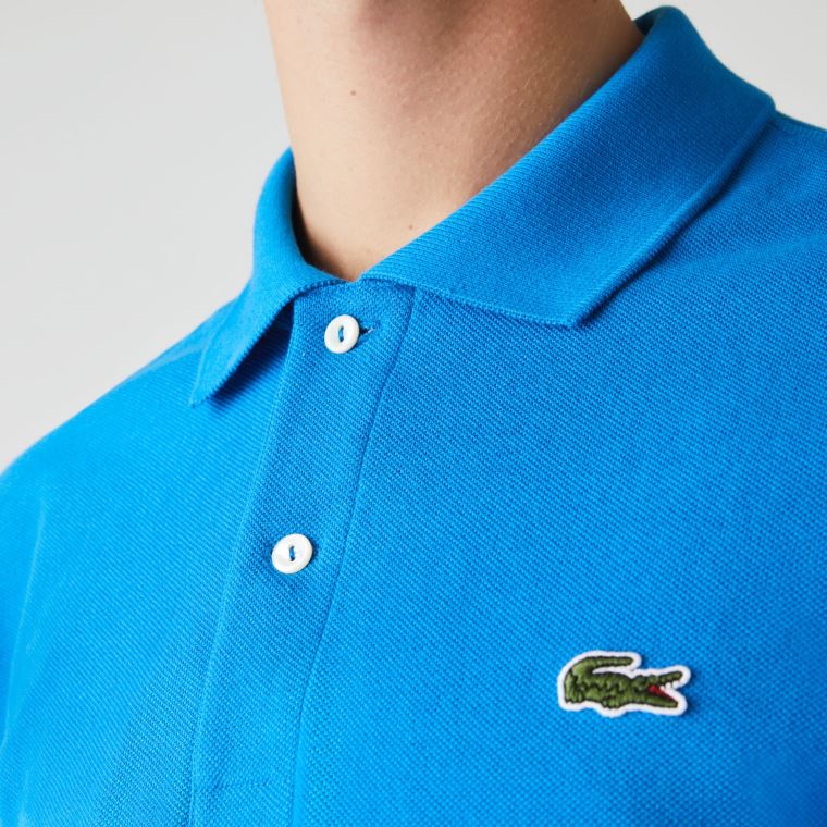 Lacoste Klasik Fit L.12.12 Polo Shirt Mavi | lU82bOKs