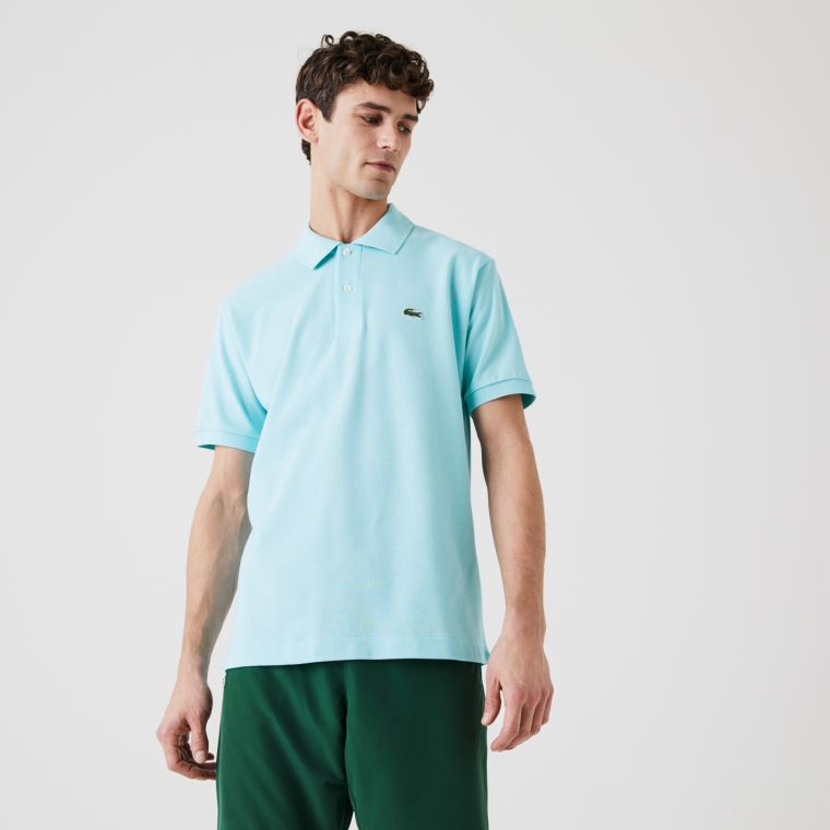 Lacoste Klasik Fit L.12.12 Polo Shirt Mavi | oFaEPyKv