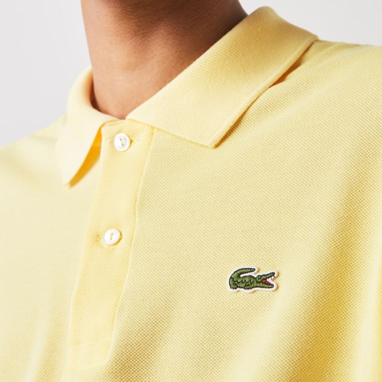 Lacoste Klasik Fit L.12.12 Polo Shirt Sarı | tyVuZ1qO