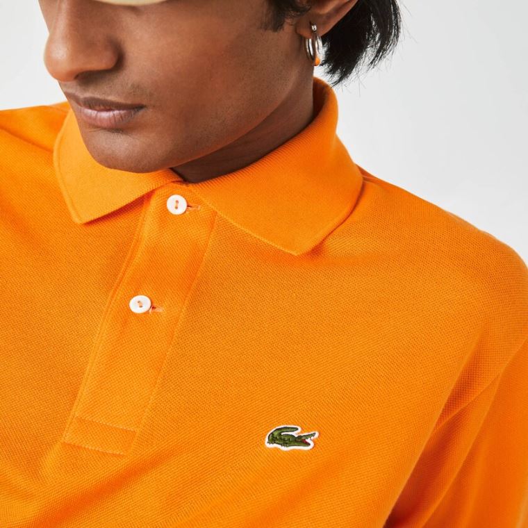 Lacoste Klasik Fit L.12.12 Polo Shirt Turuncu | AqiB4eKJ