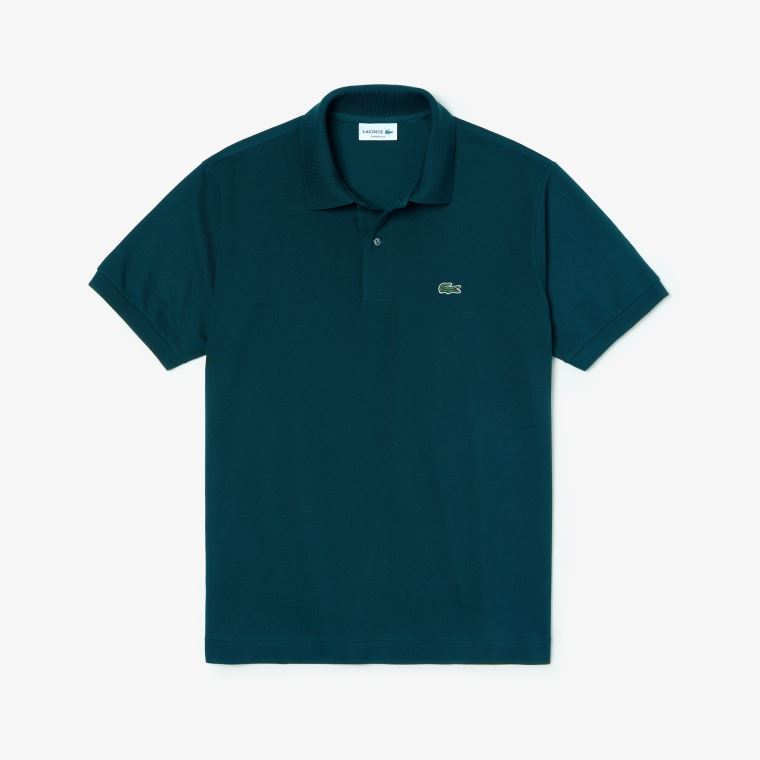 Lacoste Klasik Fit L.12.12 Polo Shirt Yeşil | 80UuRhaH