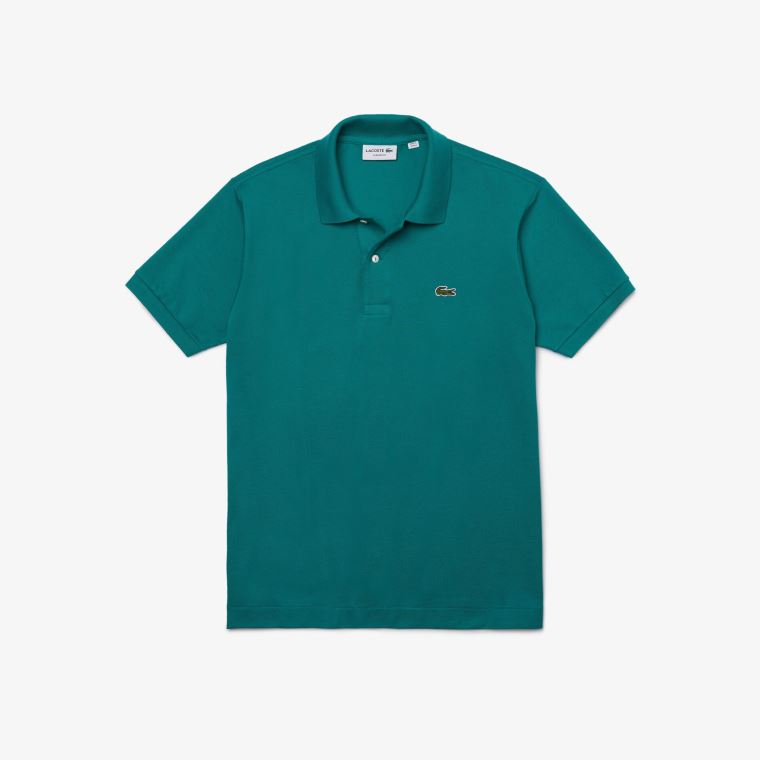 Lacoste Klasik Fit L.12.12 Polo Shirt Yeşil | FhBJveOS