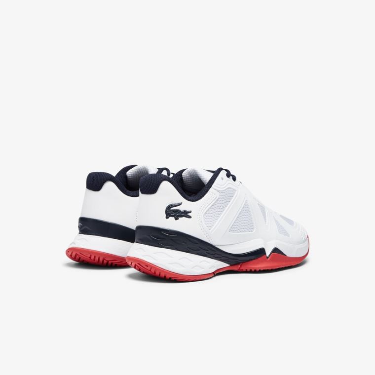 Lacoste LC Scale II Tekstil Sneakers Beyaz Mercan | Kq8kTKs5