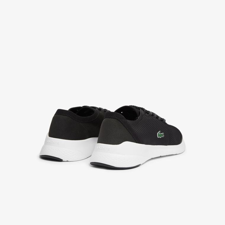 Lacoste LT Fit Sentetik and Tekstil Sneakers Siyah Beyaz | LVZMgdQZ