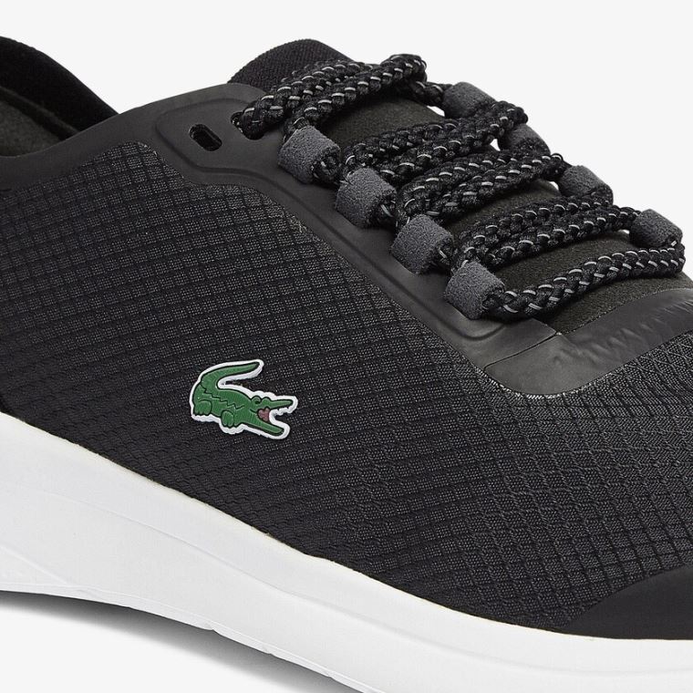 Lacoste LT Fit Sentetik and Tekstil Sneakers Siyah Beyaz | LVZMgdQZ