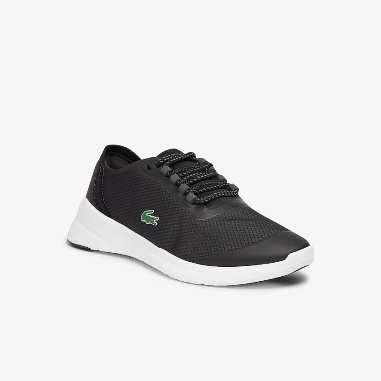 Lacoste LT Fit Sentetik and Tekstil Sneakers Siyah Beyaz | LVZMgdQZ