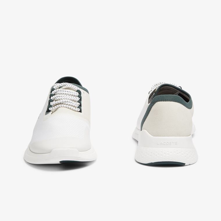 Lacoste LT Fit Tekstil Sneakers Beyaz | TIKacyKv